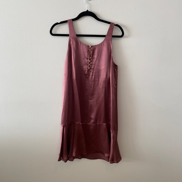 Wilfred 100% silk dress. Size small. Rose color. Excellent condition. - Picture 2 of 4
